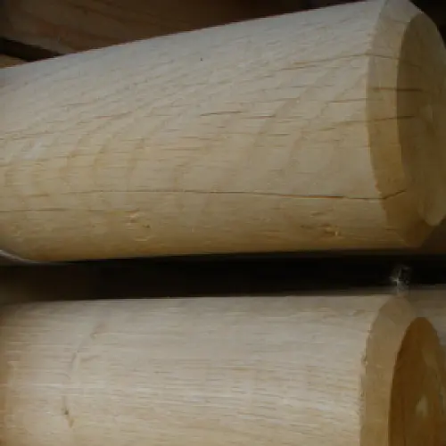 Egestolpe, rund. Dia 10 x 300 cm