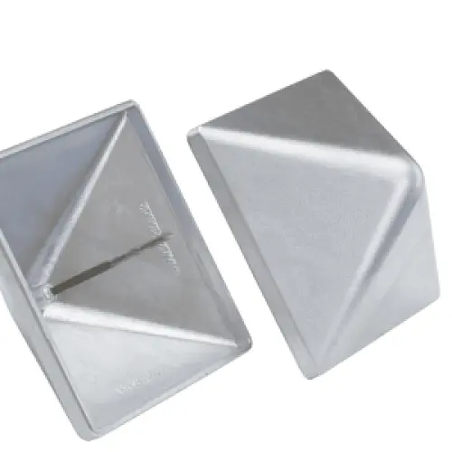 Stolpehat til firkantet 10x10 cm stolper